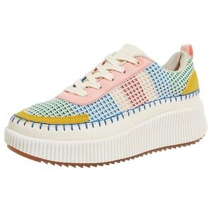 TOP Moda Multicolored Embroidered Sneakers